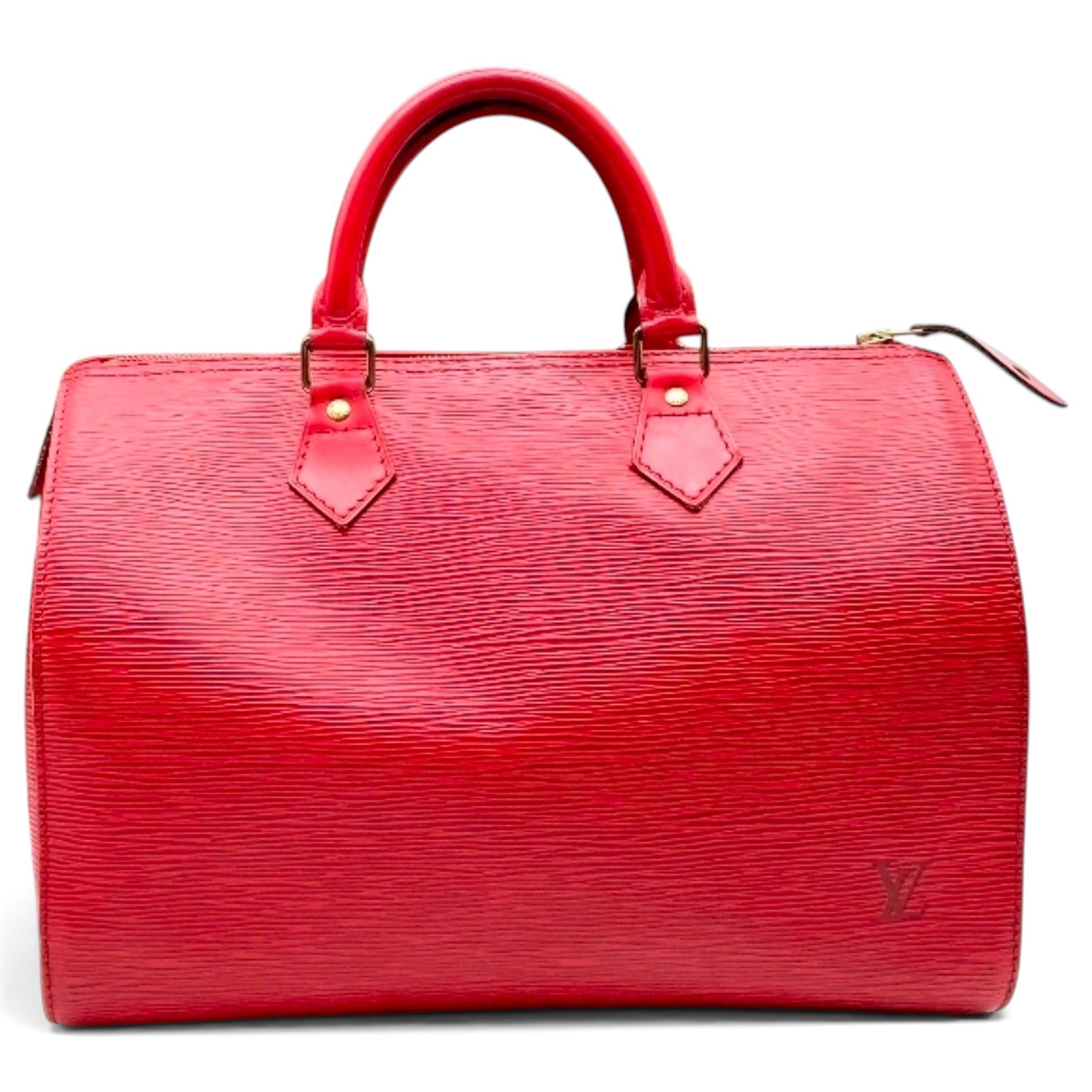 Speedy leather handbag