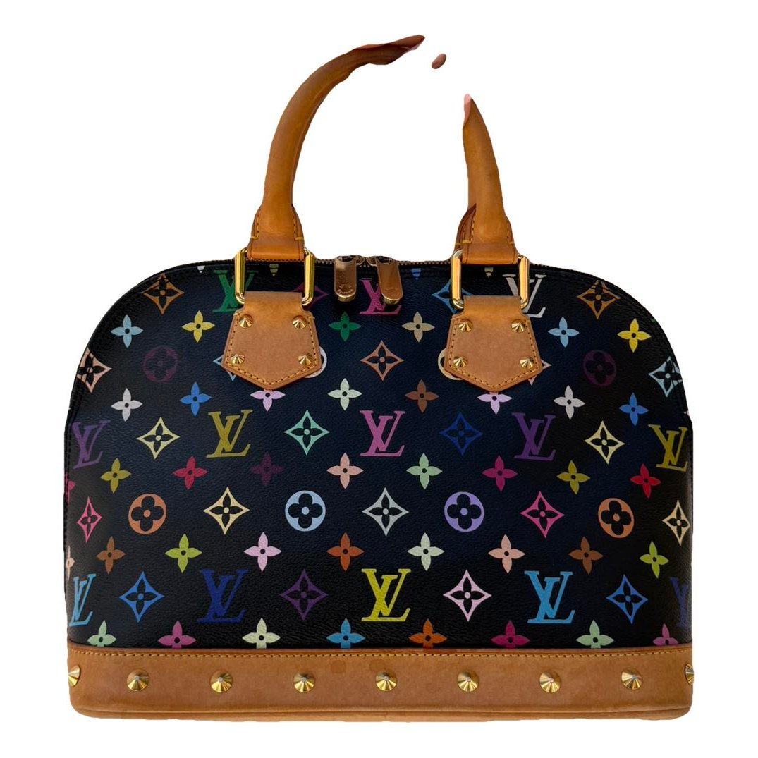 Alma leather handbag