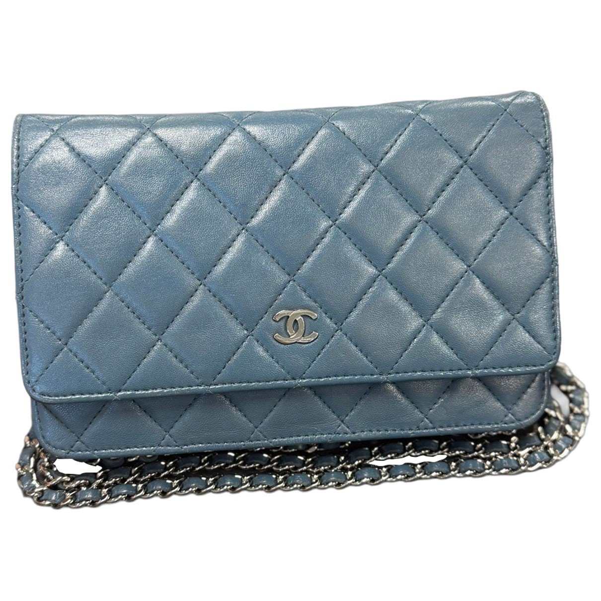 Wallet On Chain Timeless/Classique leather crossbody bag
