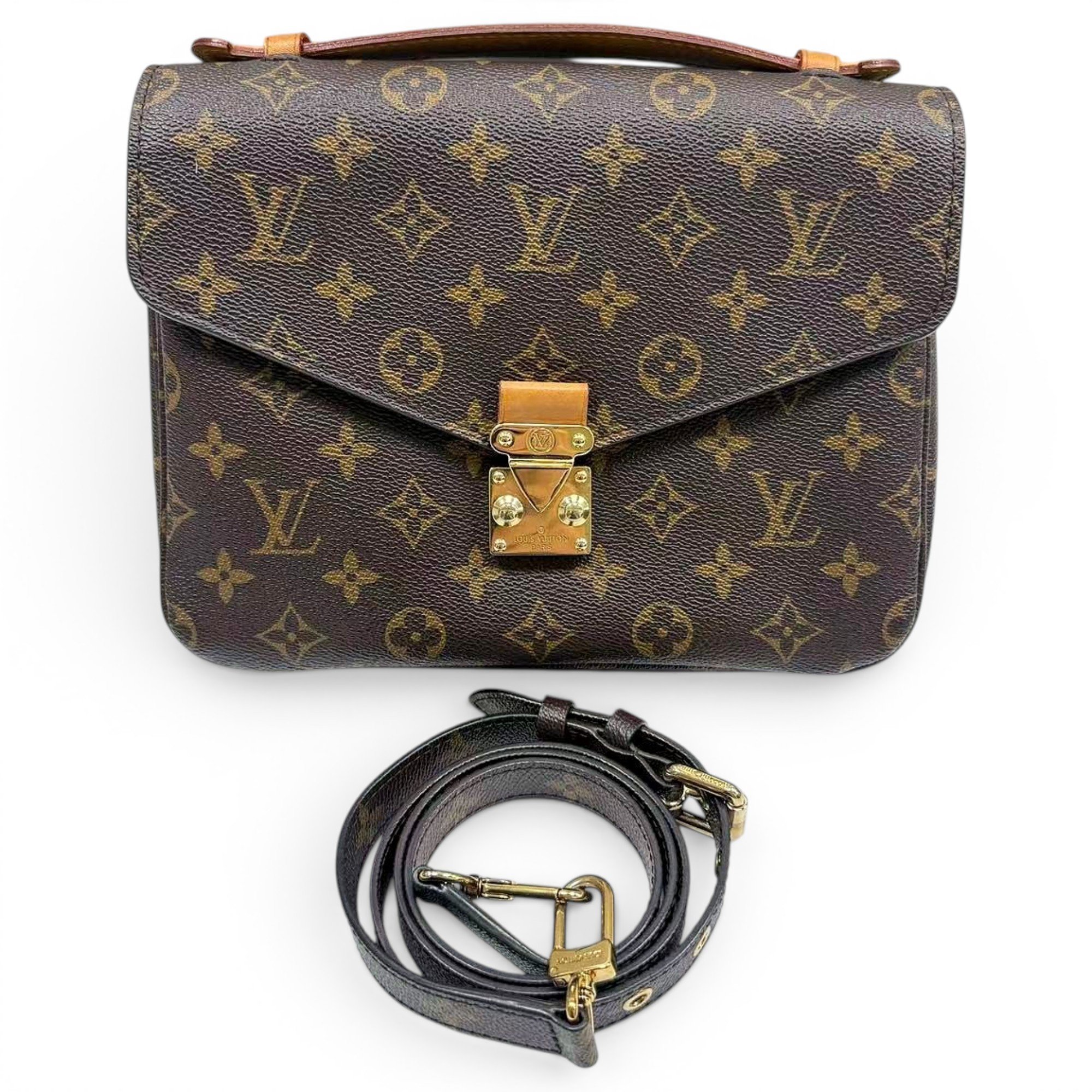 Metis leather crossbody bag