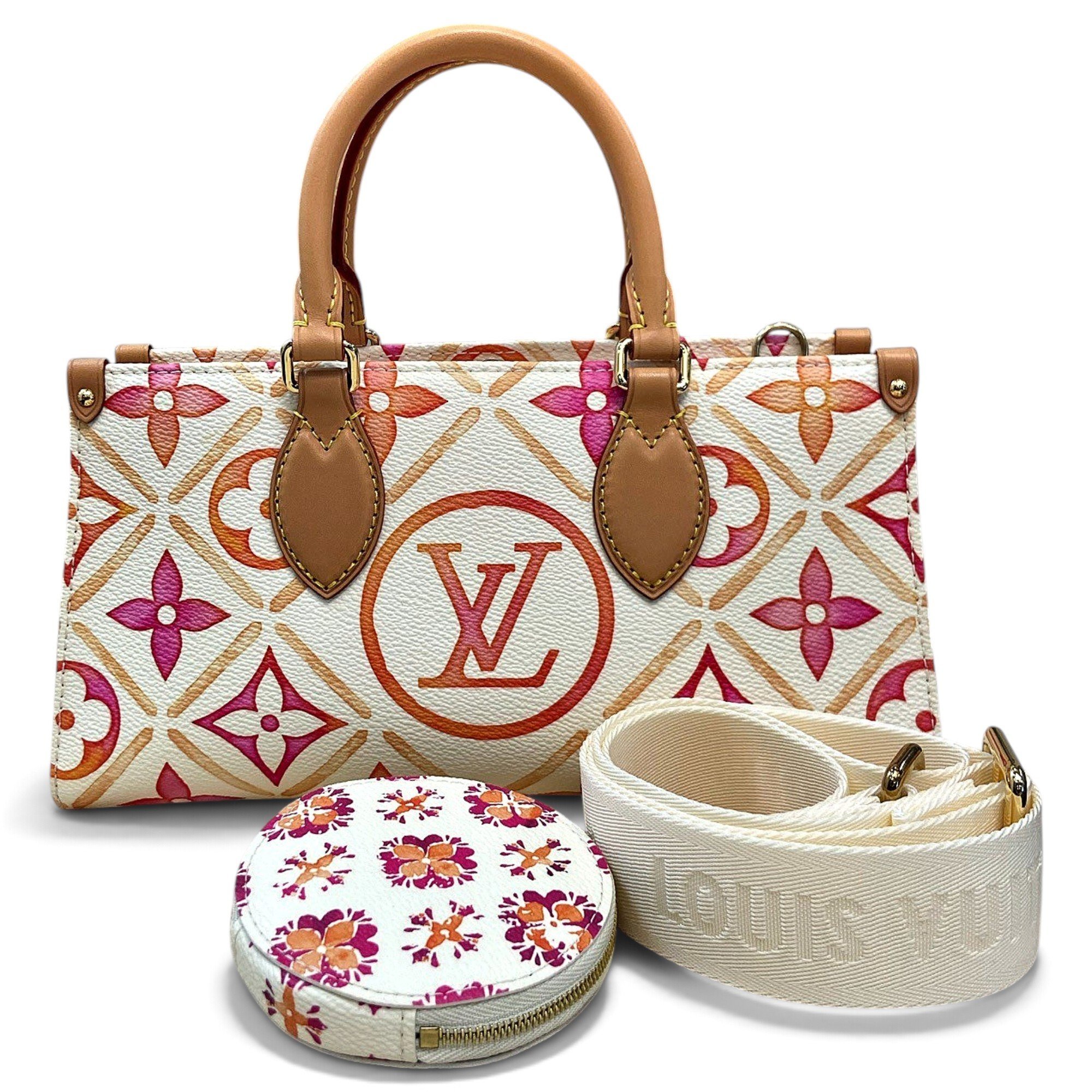 OnTheGo East West leather handbag
