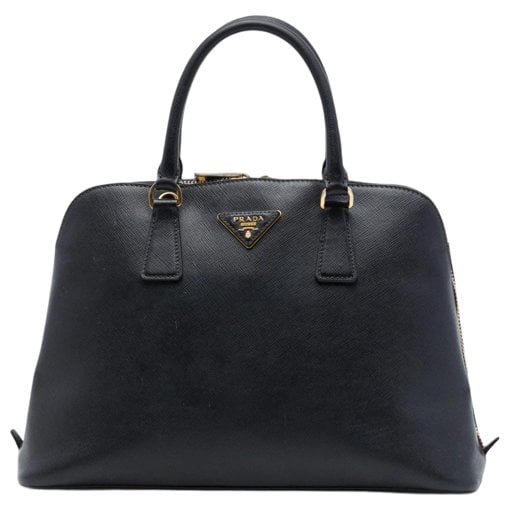 Promenade leather satchel