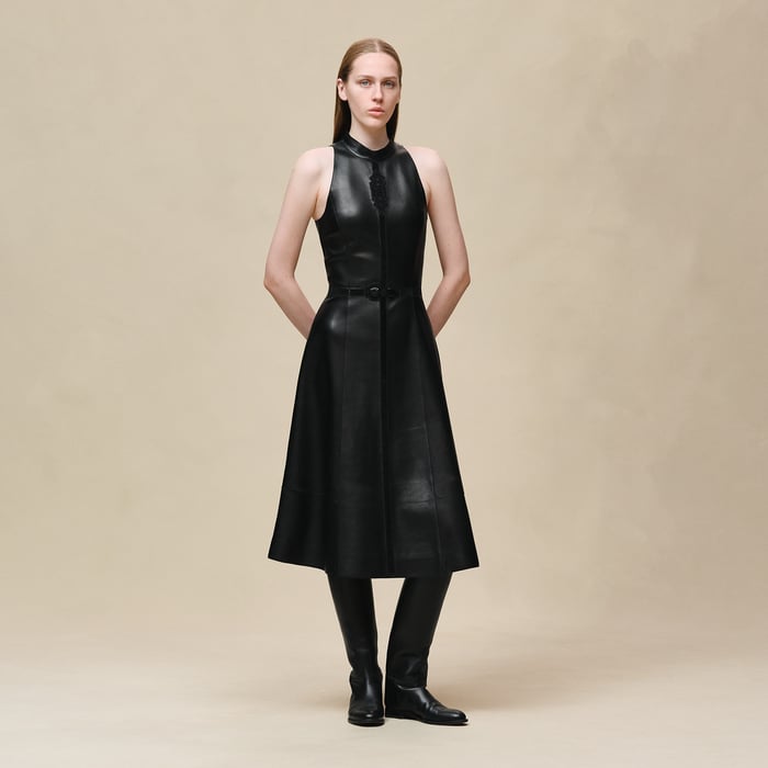 Noir Embellished Dress