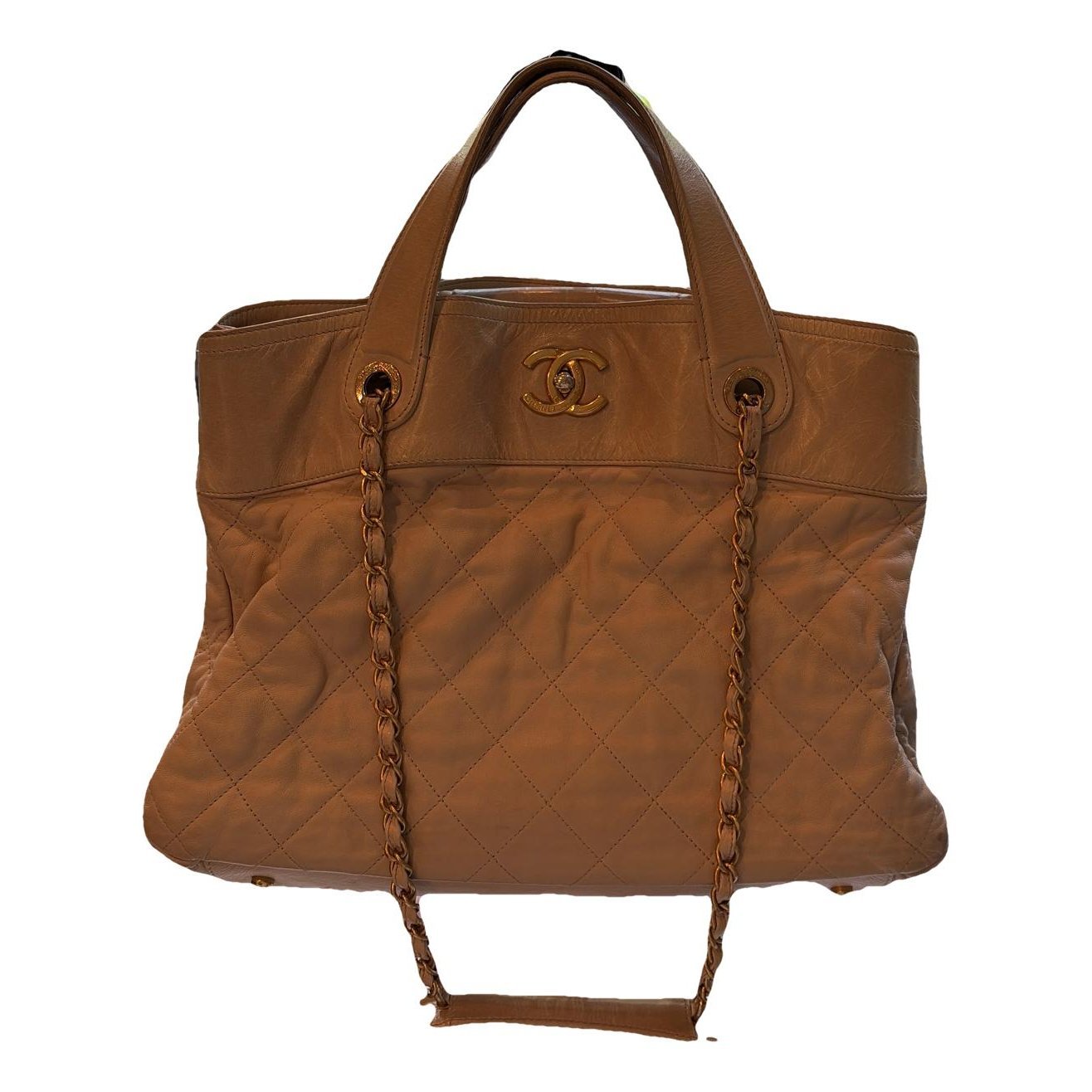Leather tote