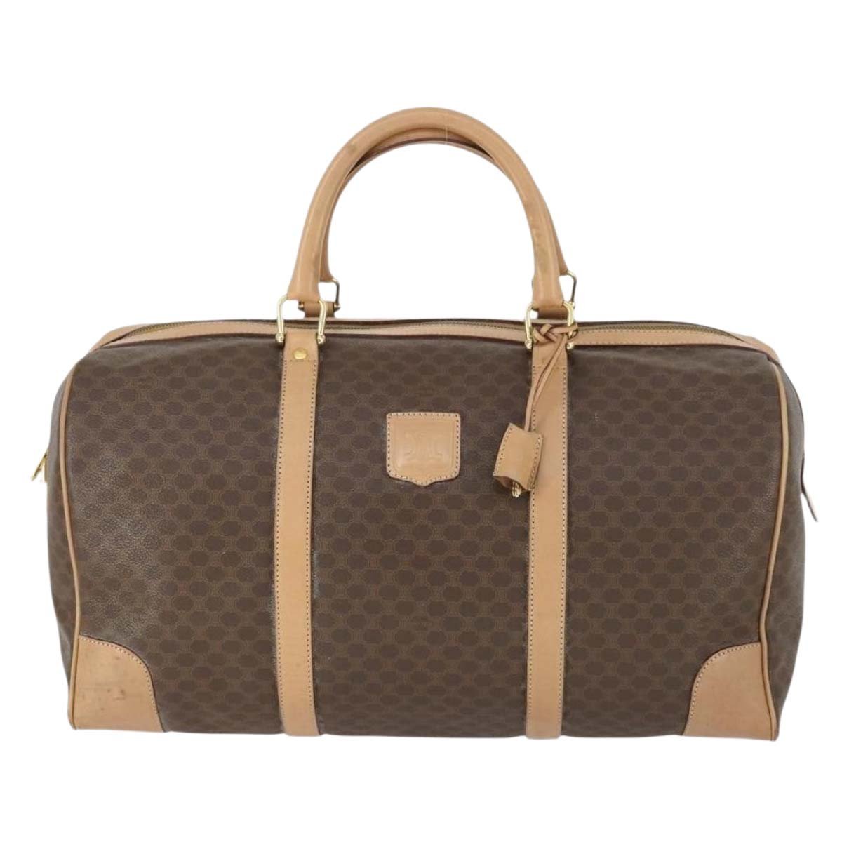 Leather bowling bag