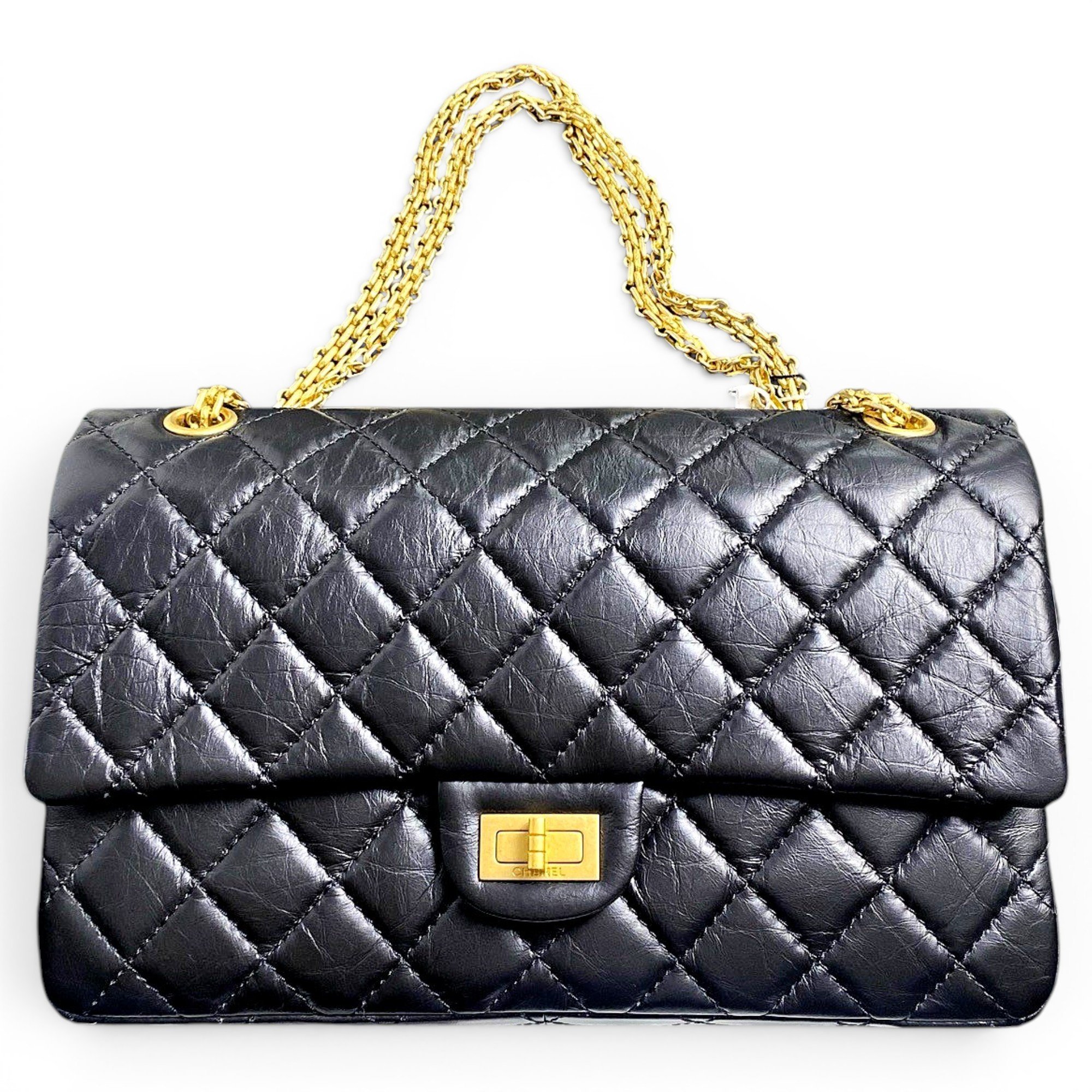 2.55 leather handbag