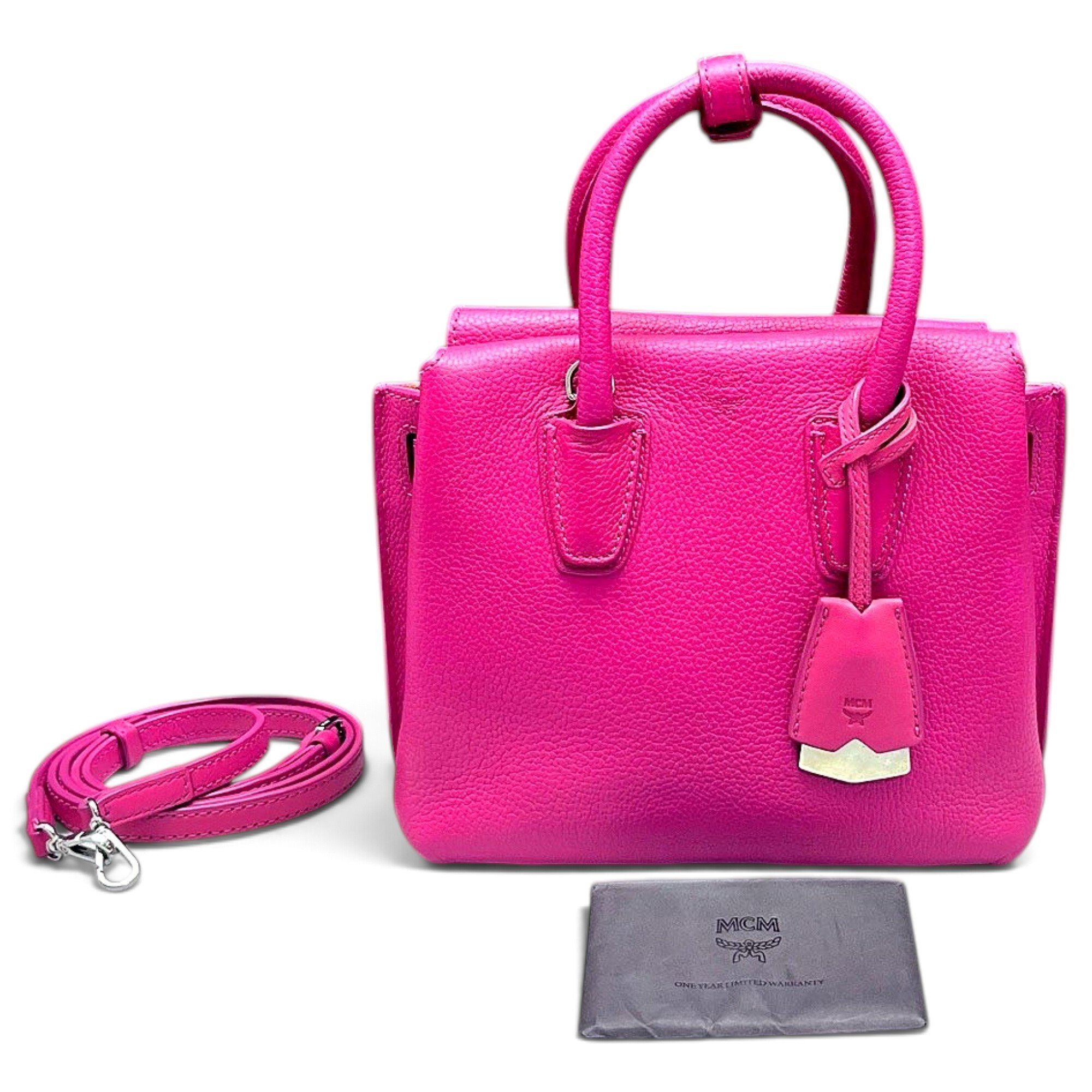 MCM Millie leather tote