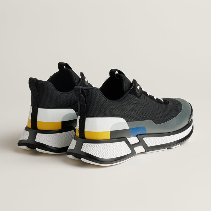 Multicolore Noir Iron Sneaker