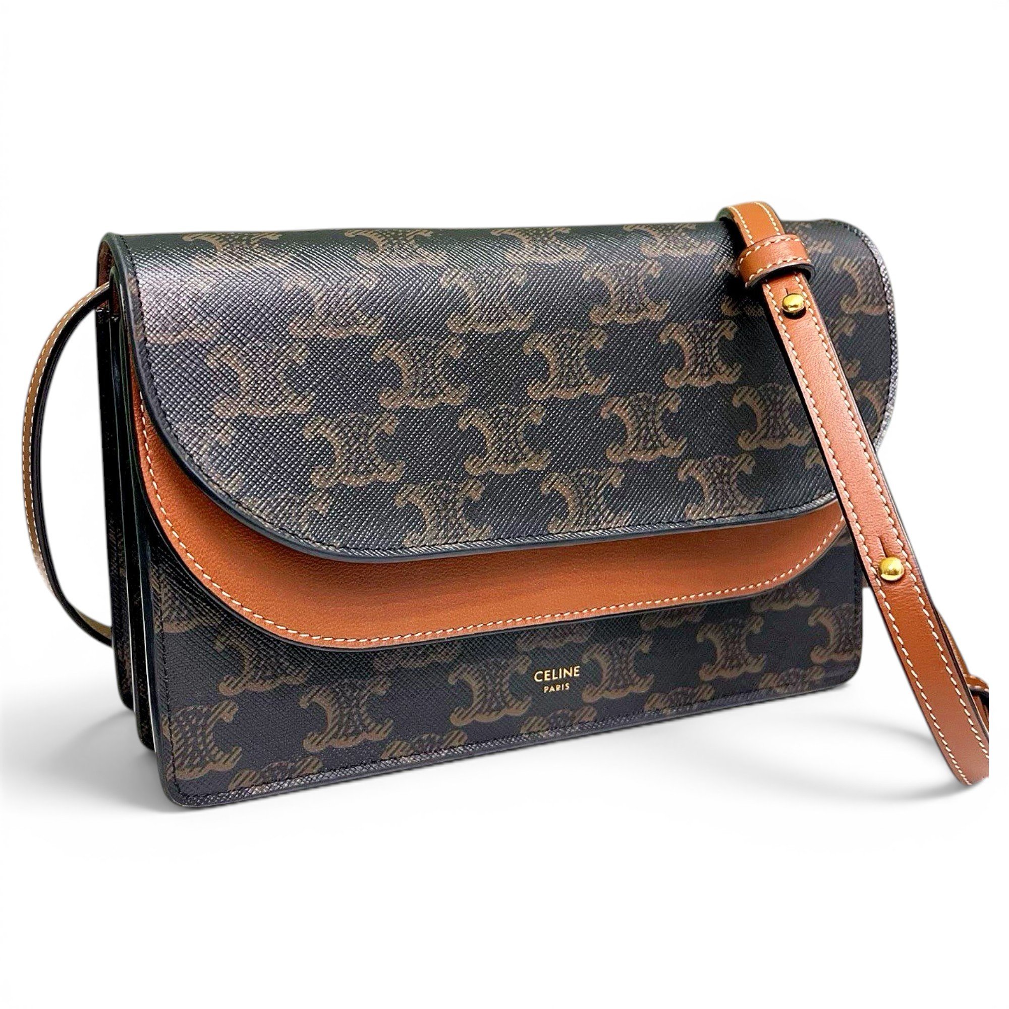 Leather handbag