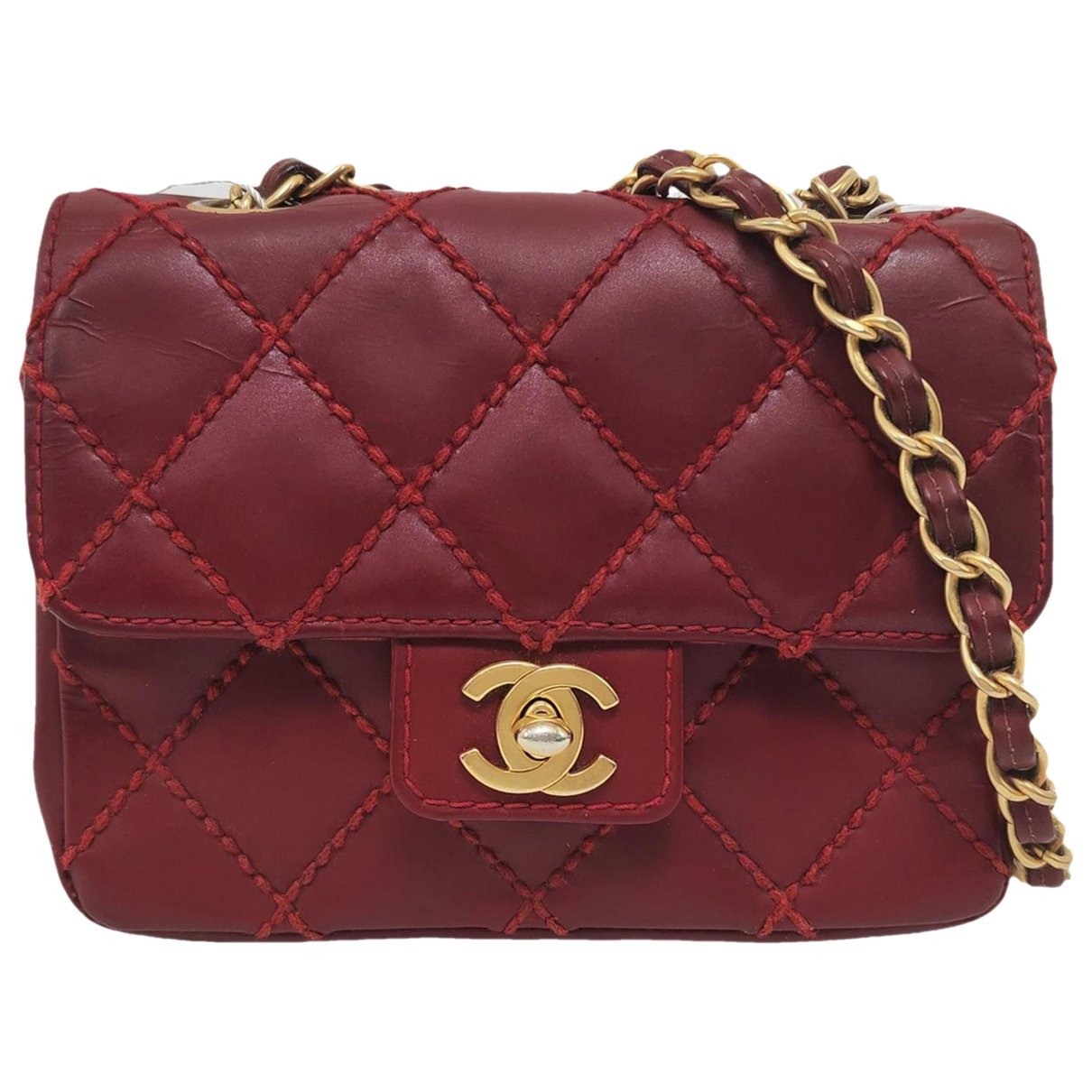 Leather crossbody bag