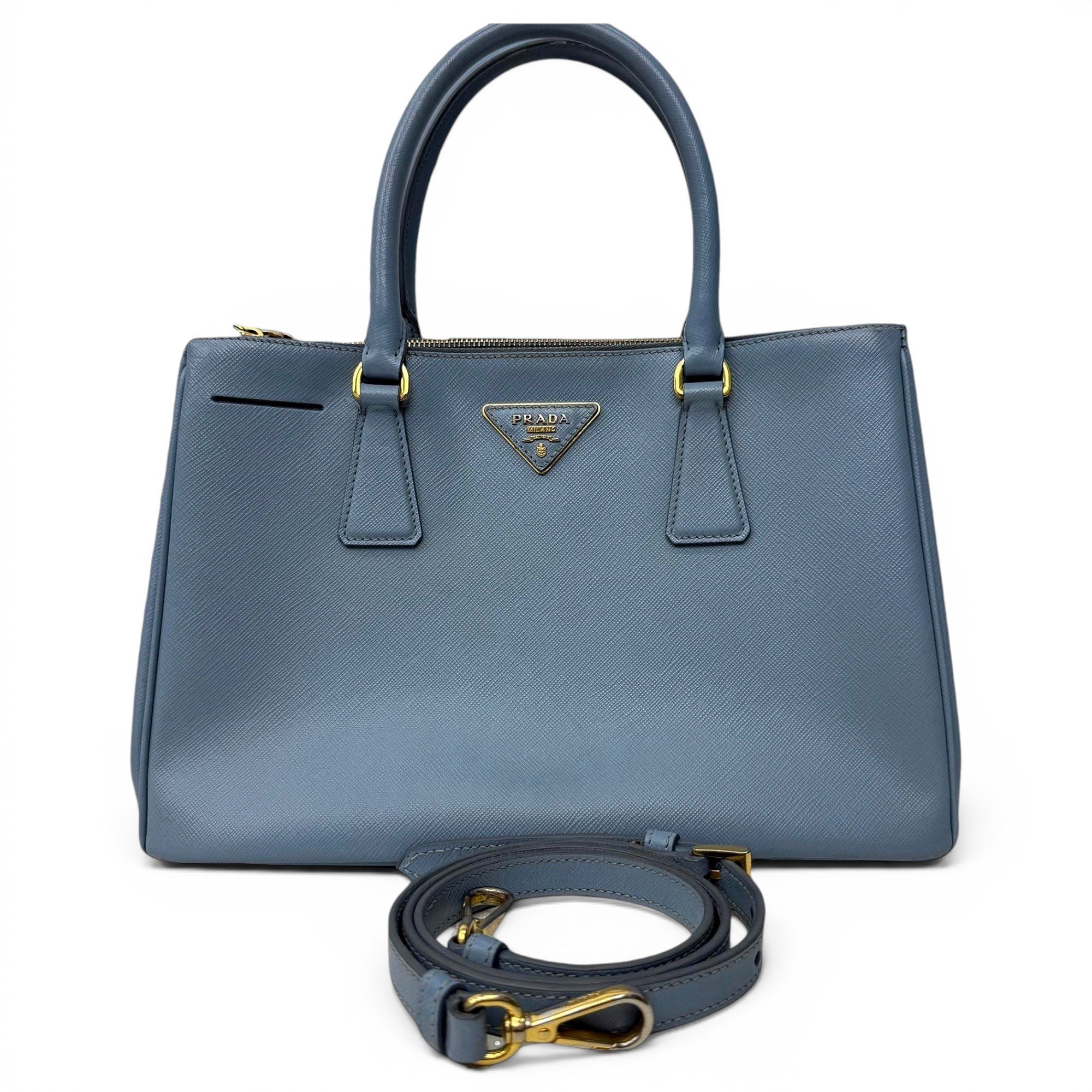 Galleria leather handbag