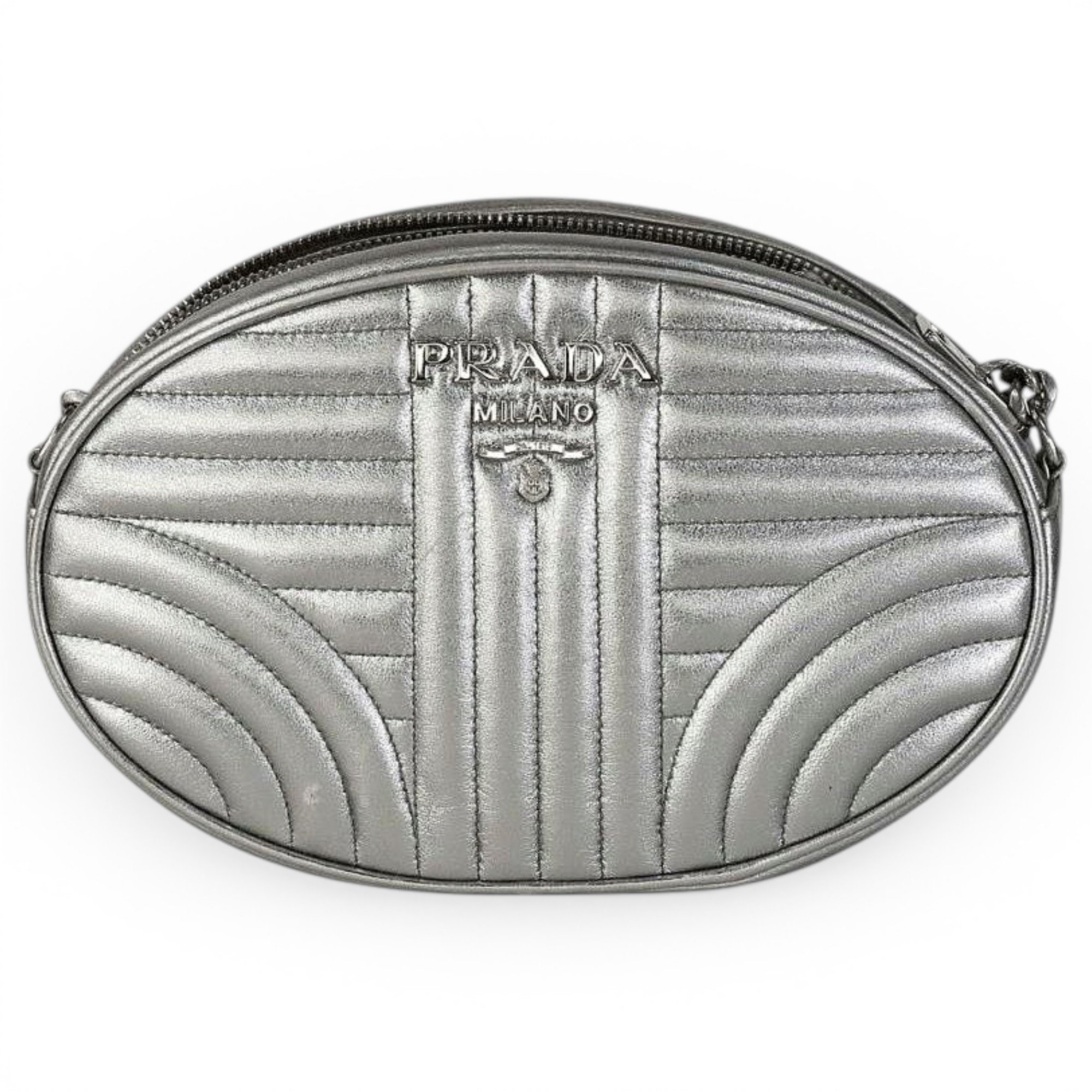 Diagramme leather crossbody bag
