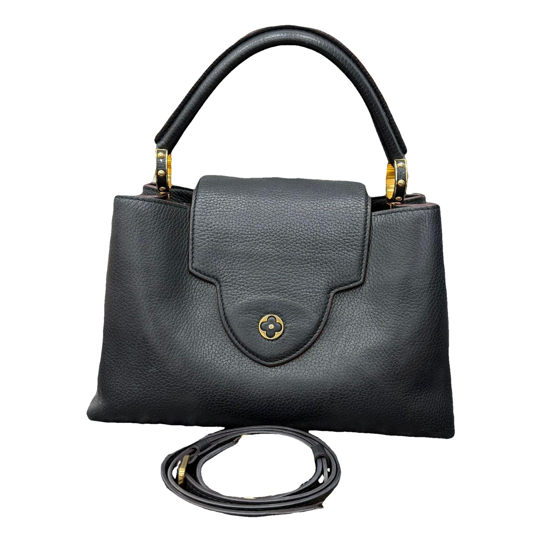Capucines leather handbag