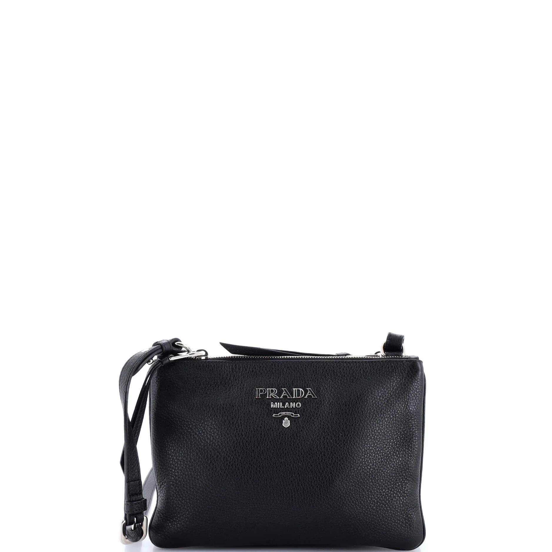 Leather crossbody bag