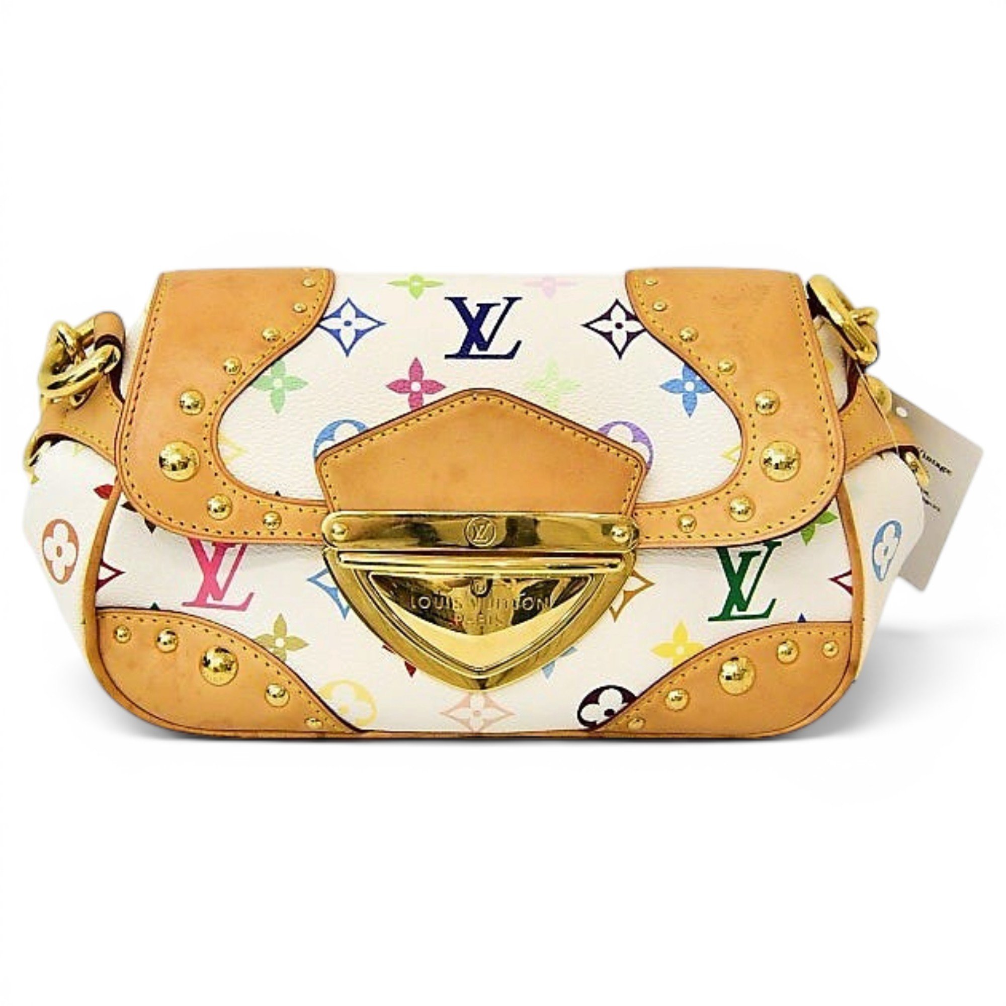 Eye love you leather handbag
