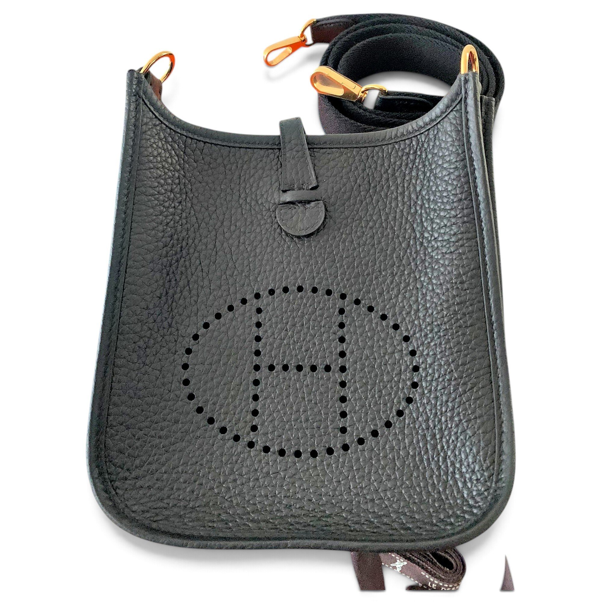 Mini Evelyne leather handbag