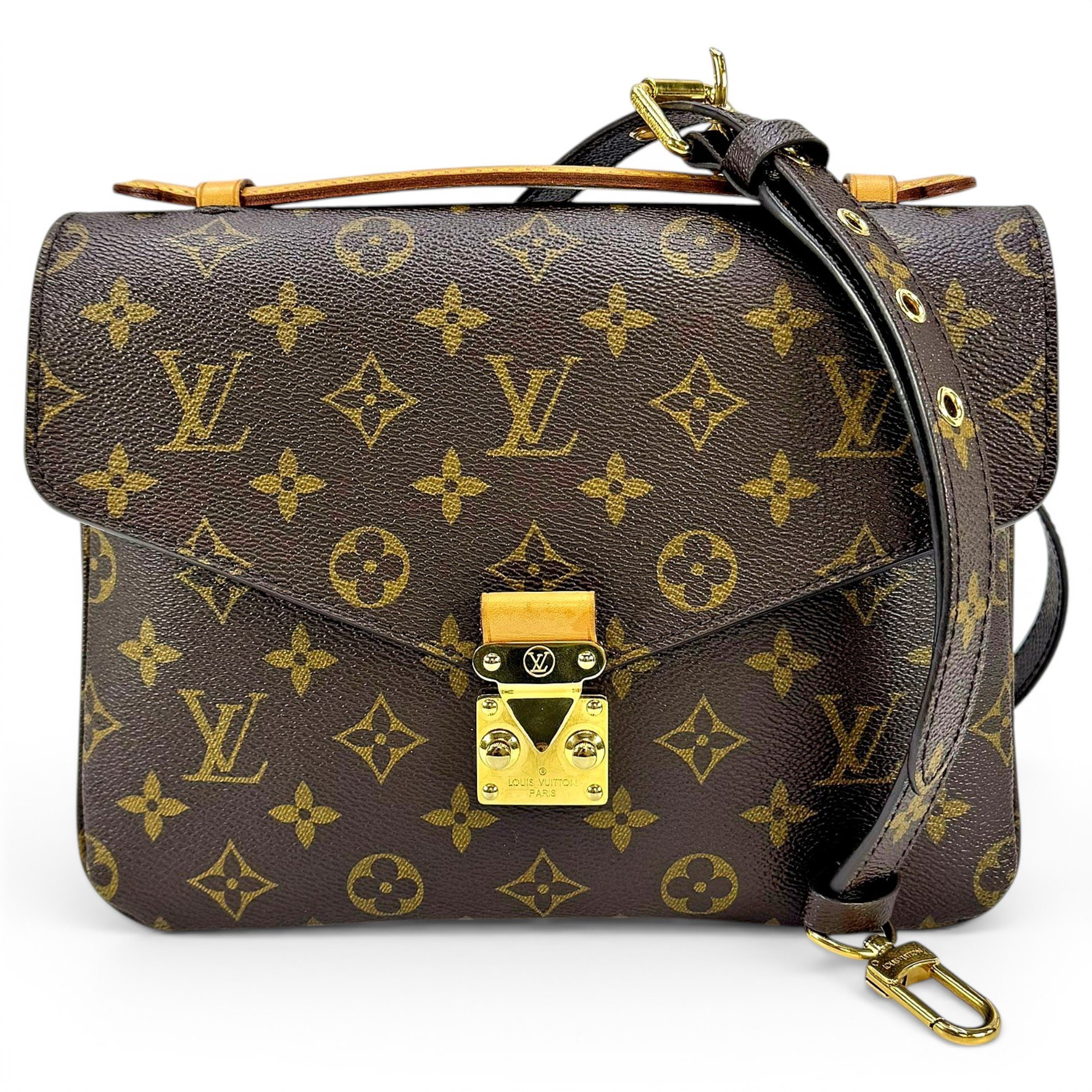 Metis leather handbag