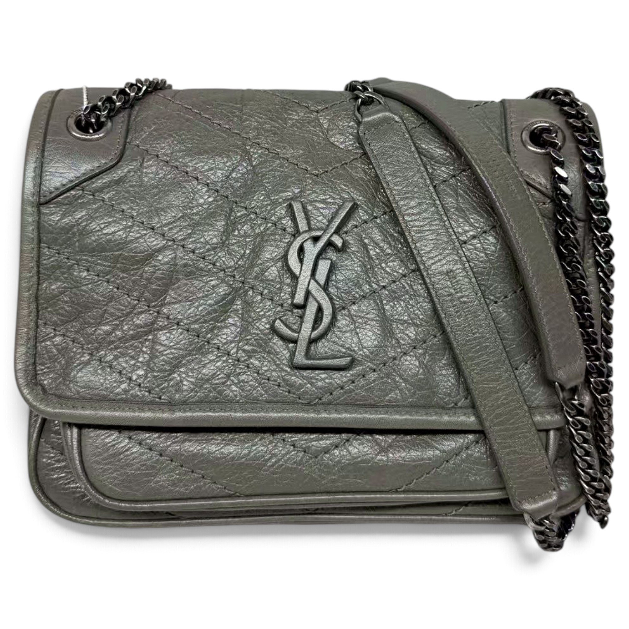 Niki leather crossbody bag