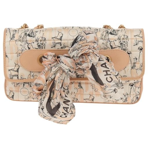 Silk handbag
