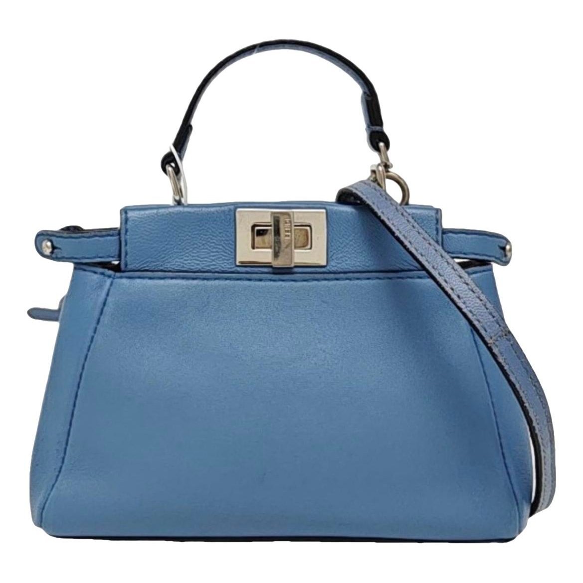 Peekaboo leather handbag