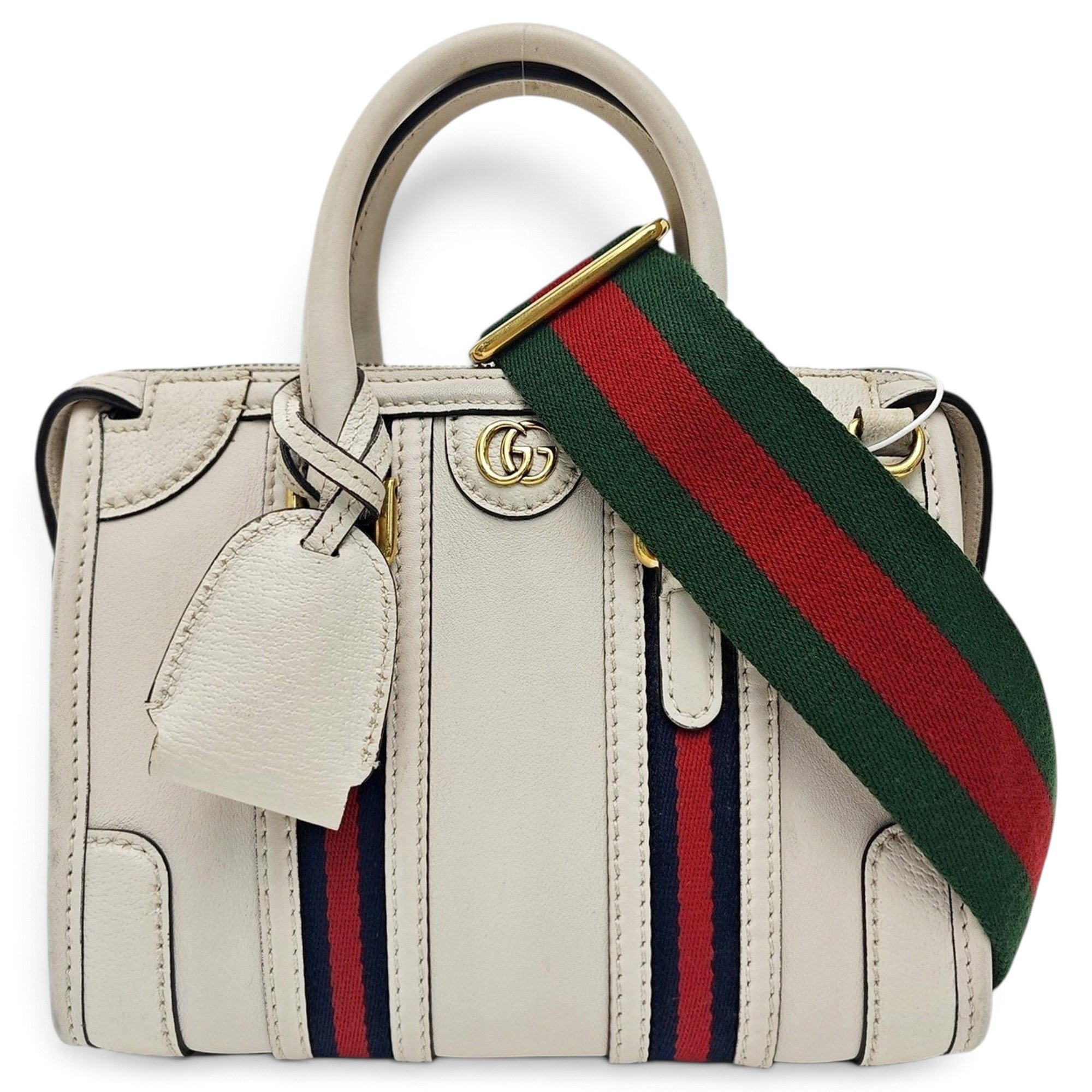 Ophidia leather handbag