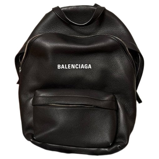 Leather backpack