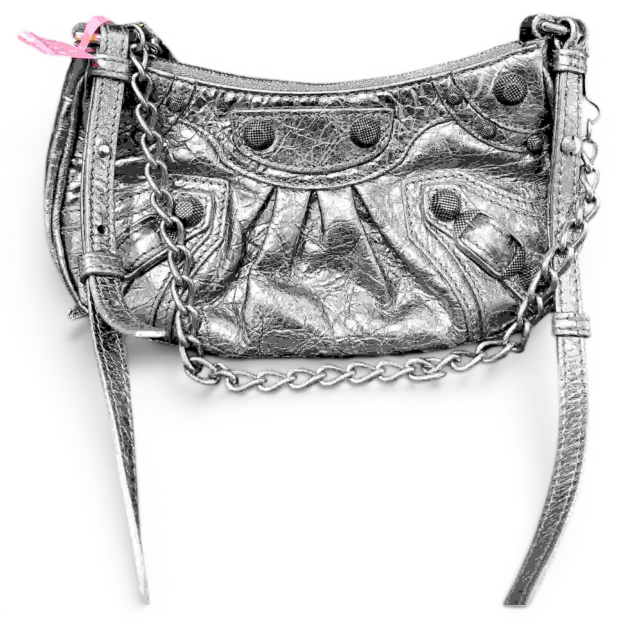 Le Cagole leather handbag