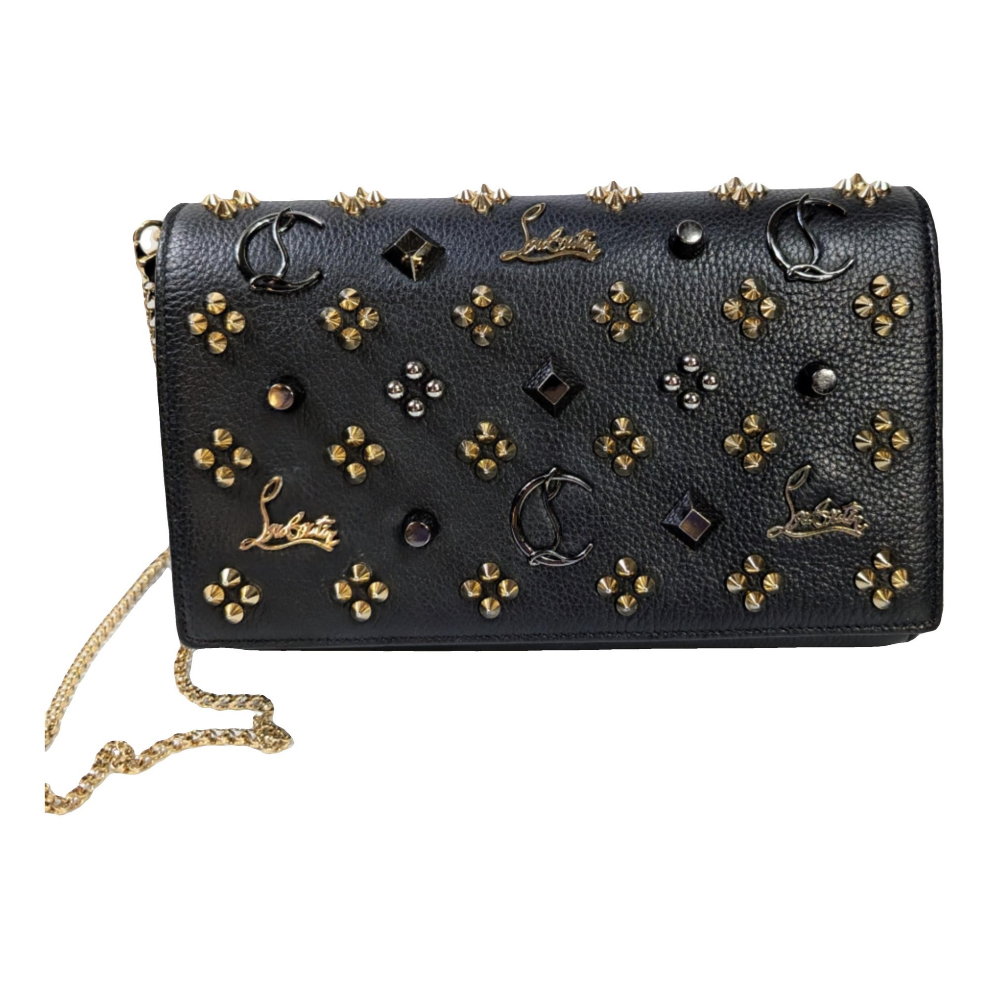 Loubiposh leather handbag