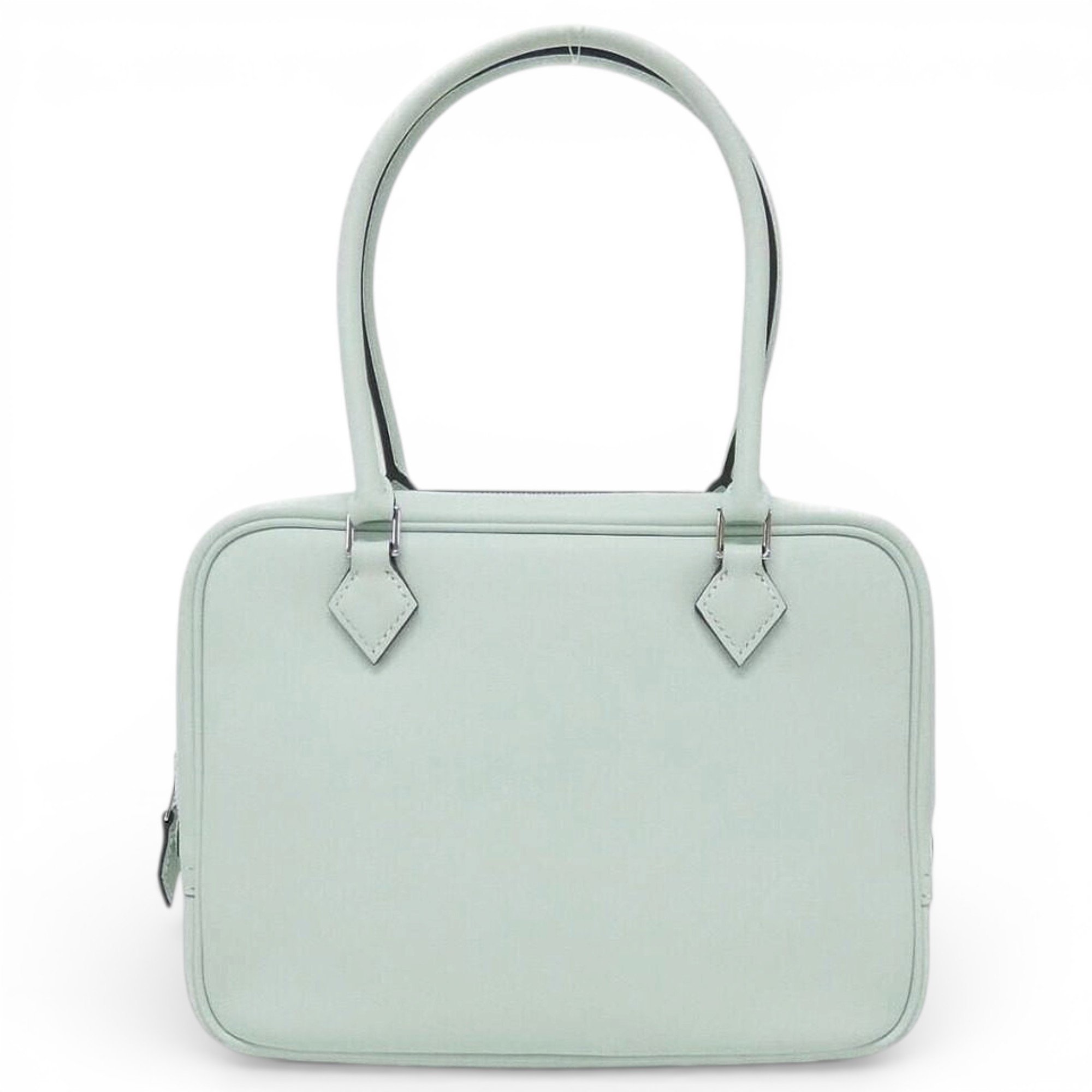 Plume leather handbag