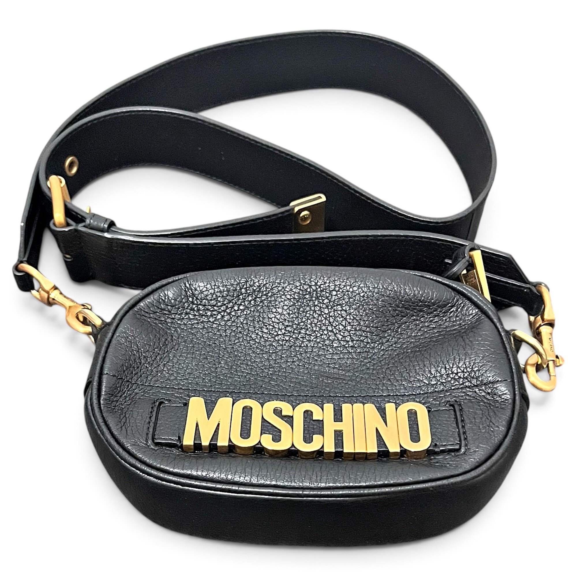 Leather crossbody bag
