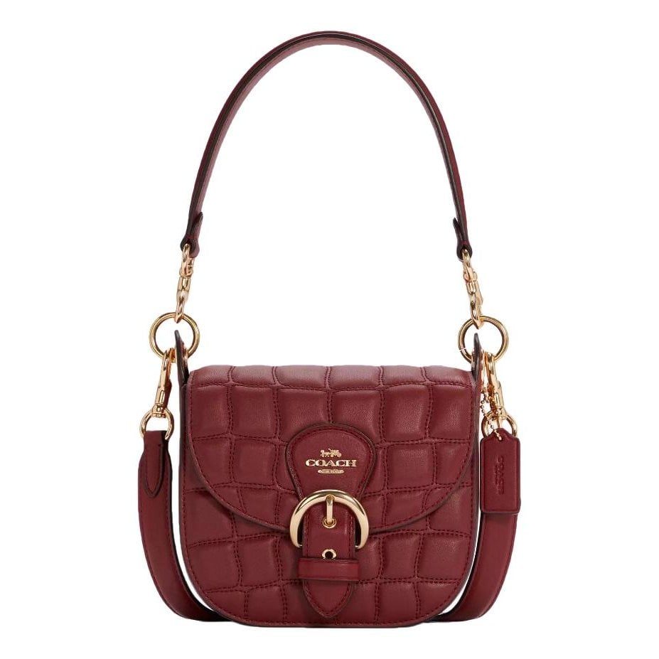 Leather crossbody bag