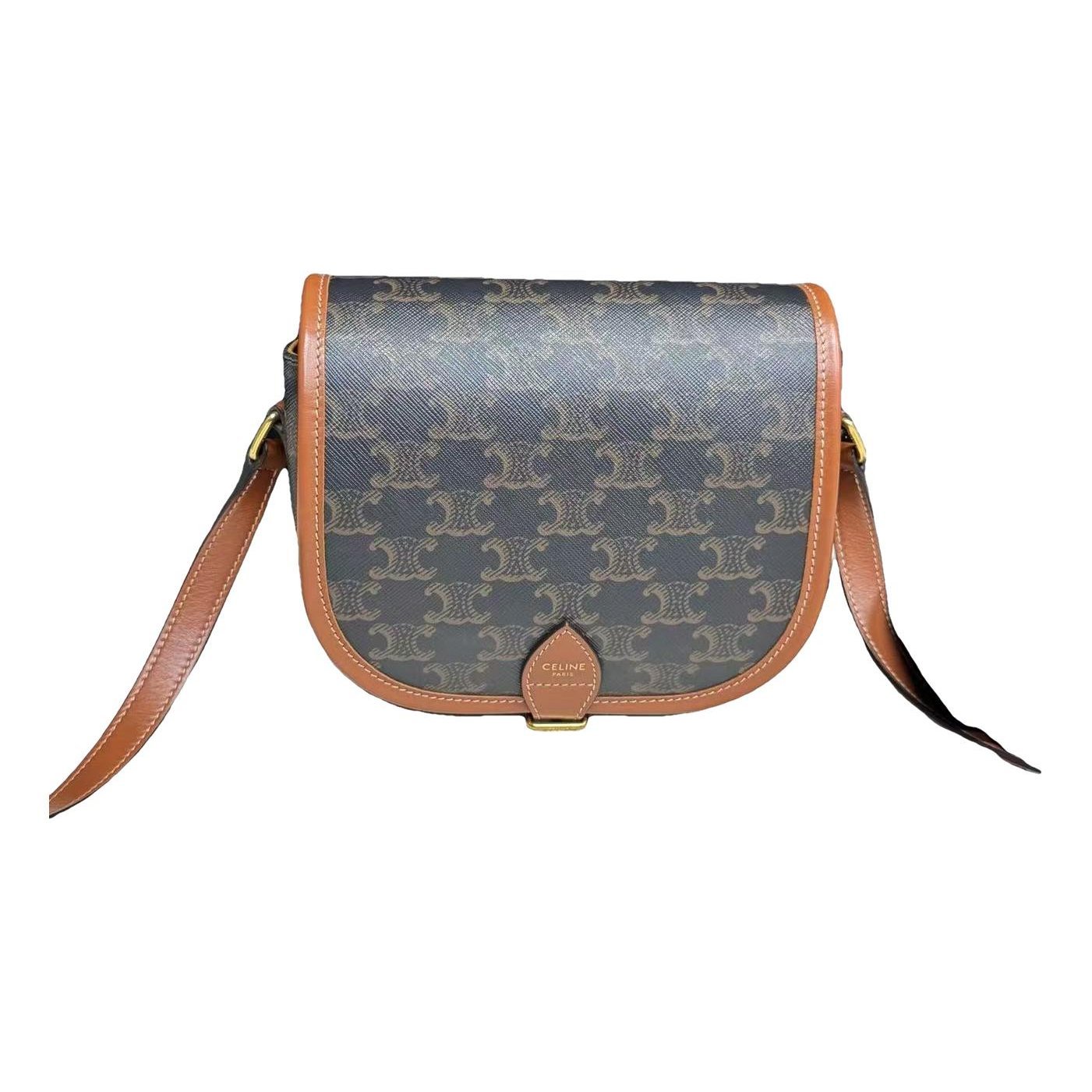Folco leather crossbody bag