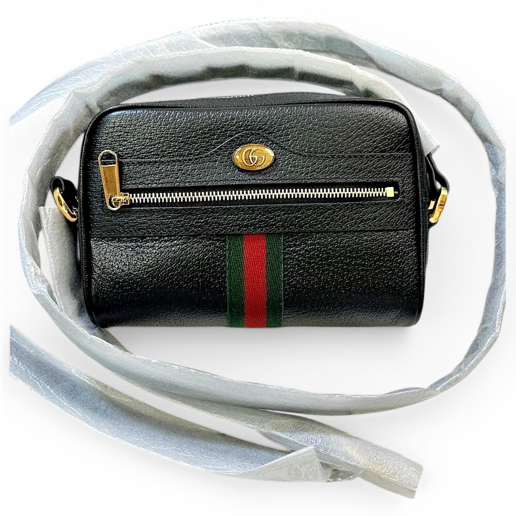 Leather crossbody bag