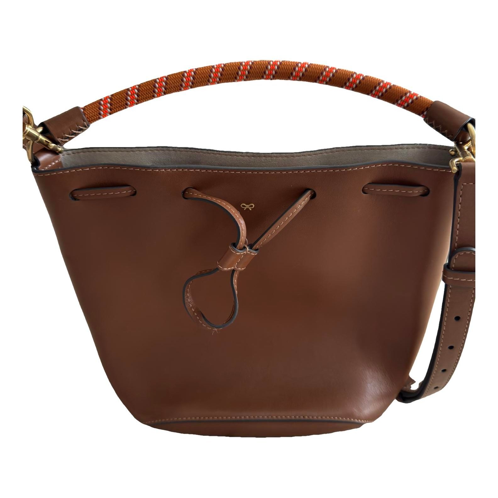 Leather crossbody bag