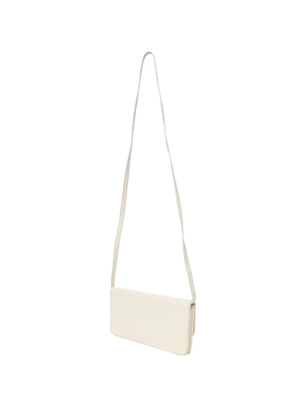 Logo embossed crossbody bag