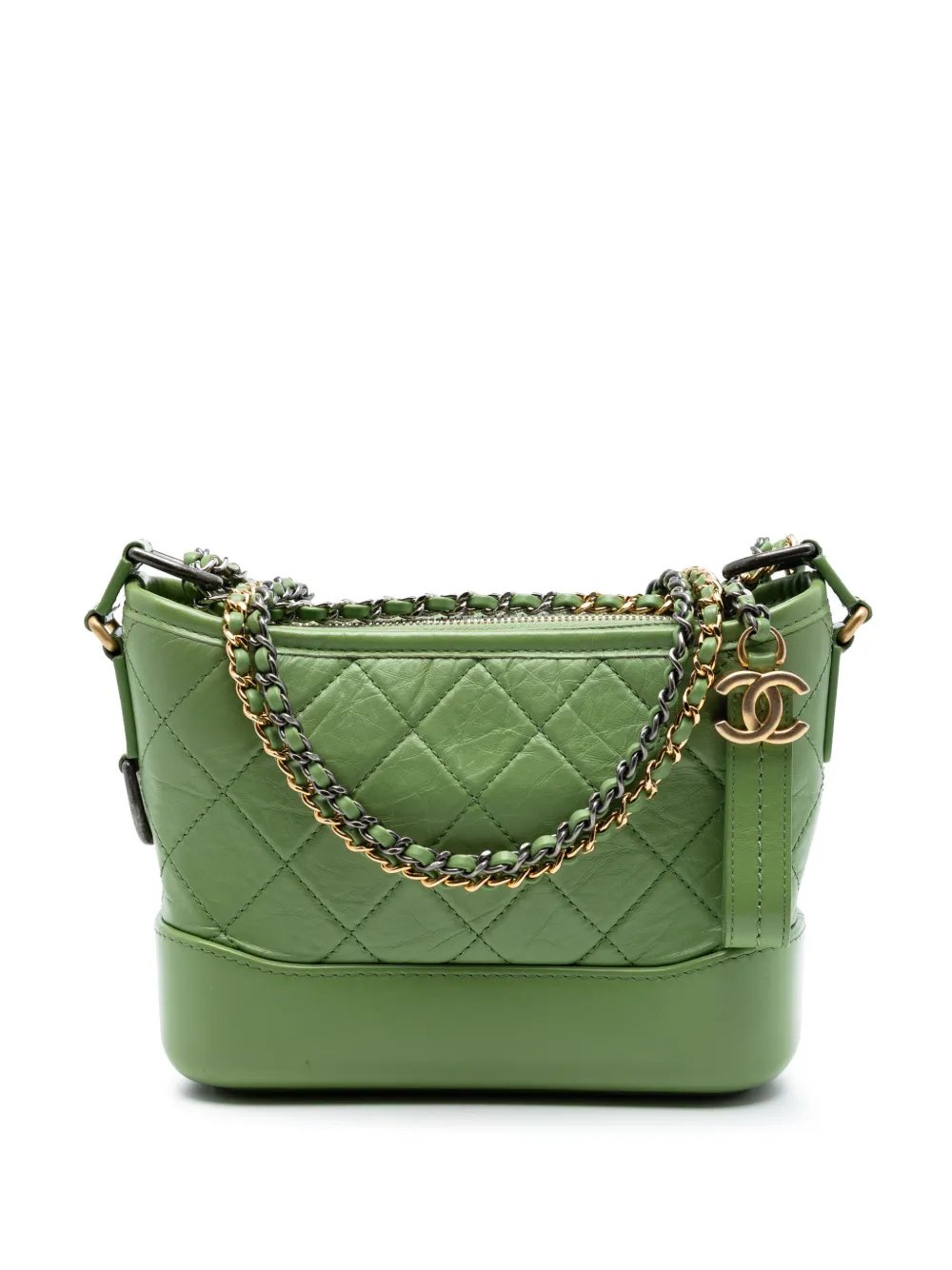 2021-2026 Small Quilted Aged Calfskin Gabrielle Hobo crossbody bag