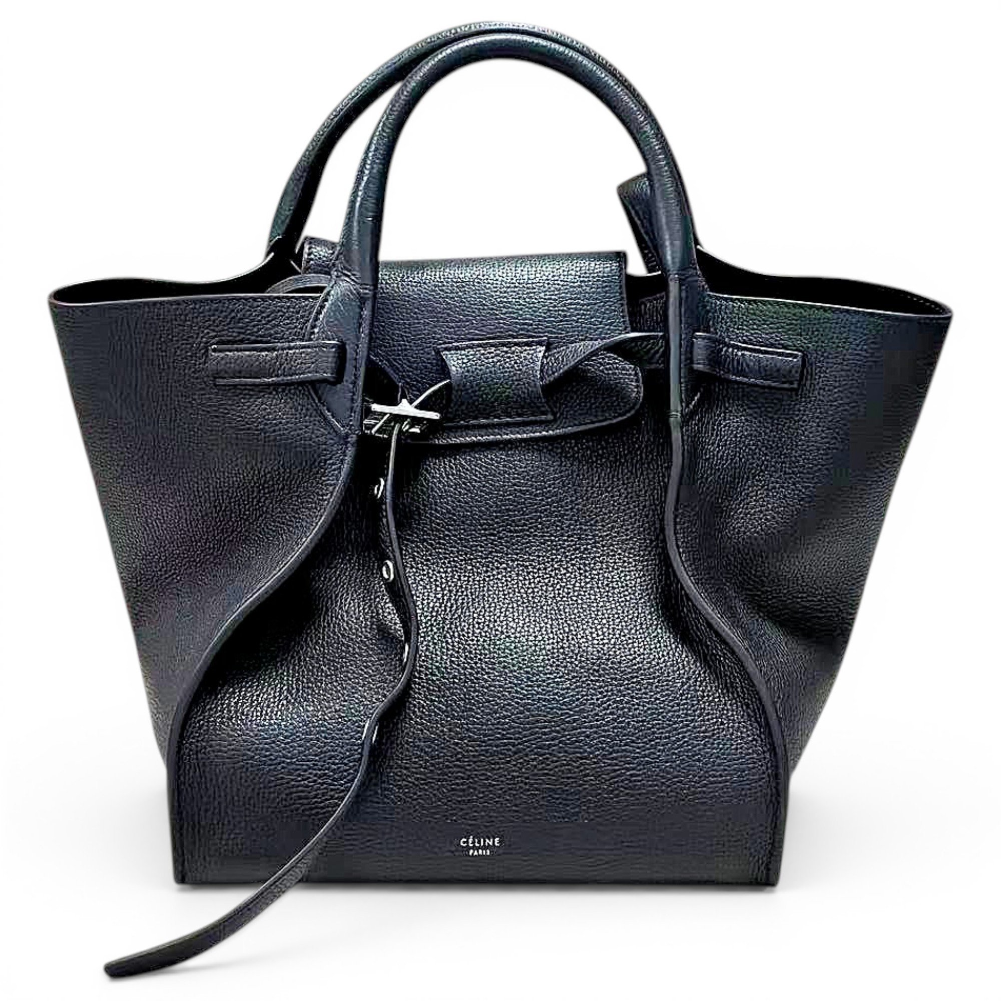 Big Bag leather handbag