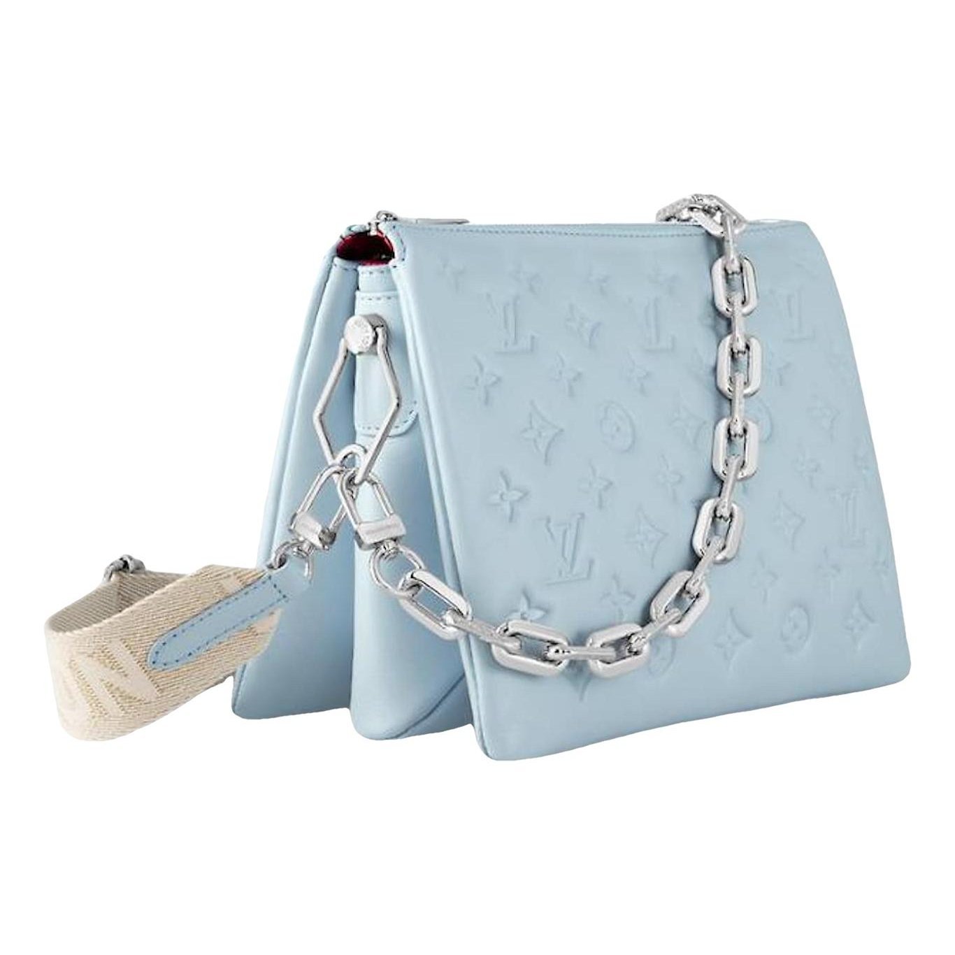 Coussin leather handbag