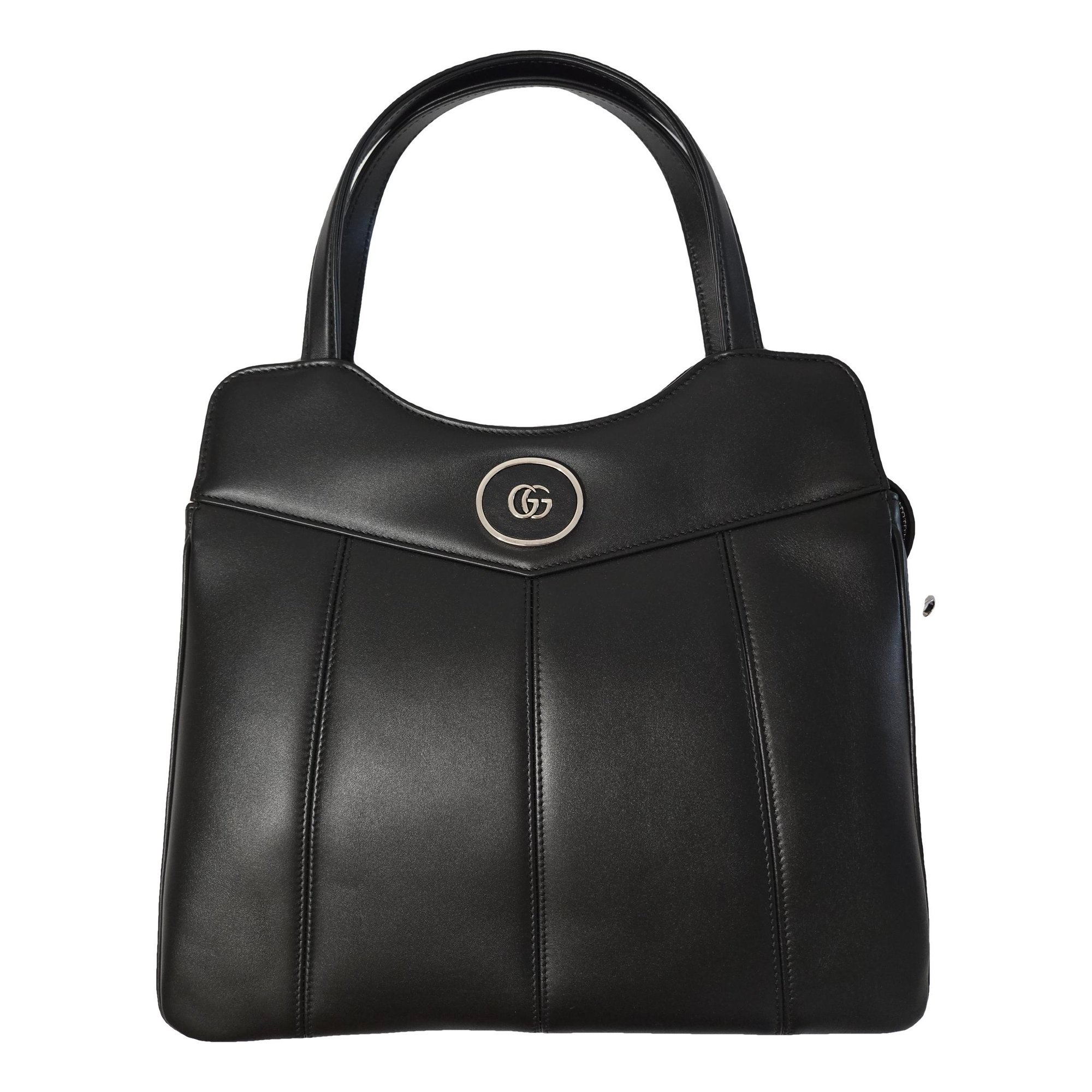 Leather tote