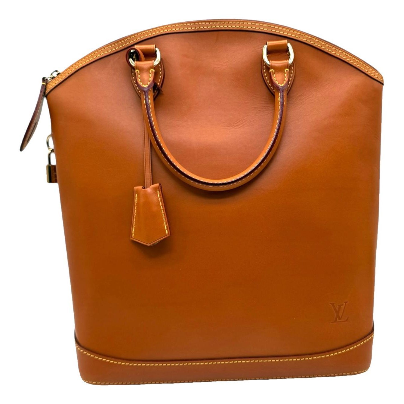Lockit Vertical leather handbag