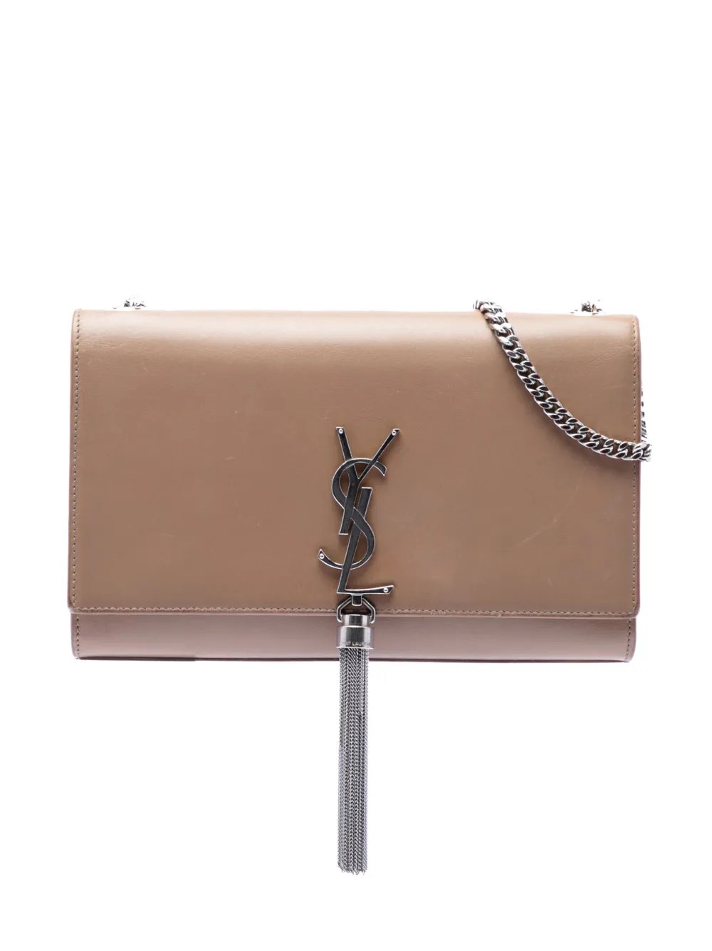 2019 Medium Smooth Calfskin Classic Monogram Kate Tassel crossbody bag