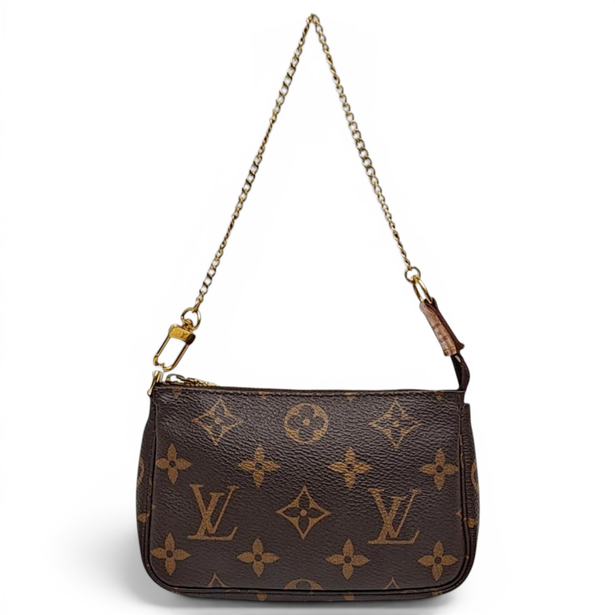 Maxi Multi Pochette Accessoires leather handbag