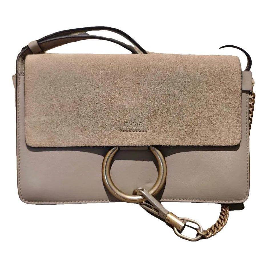 Faye leather handbag