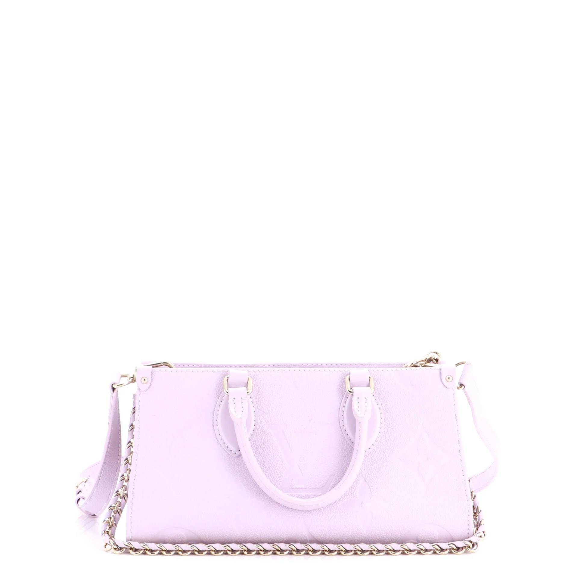 Leather tote