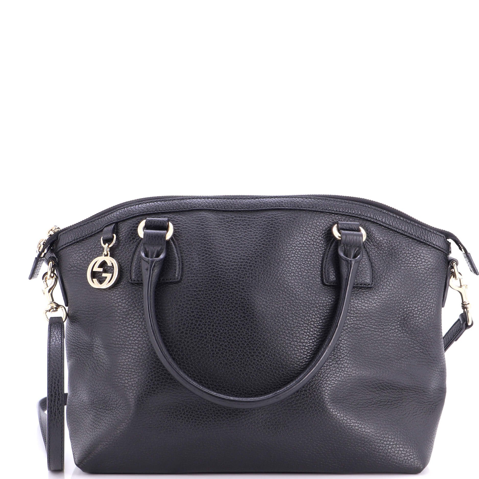 Leather satchel