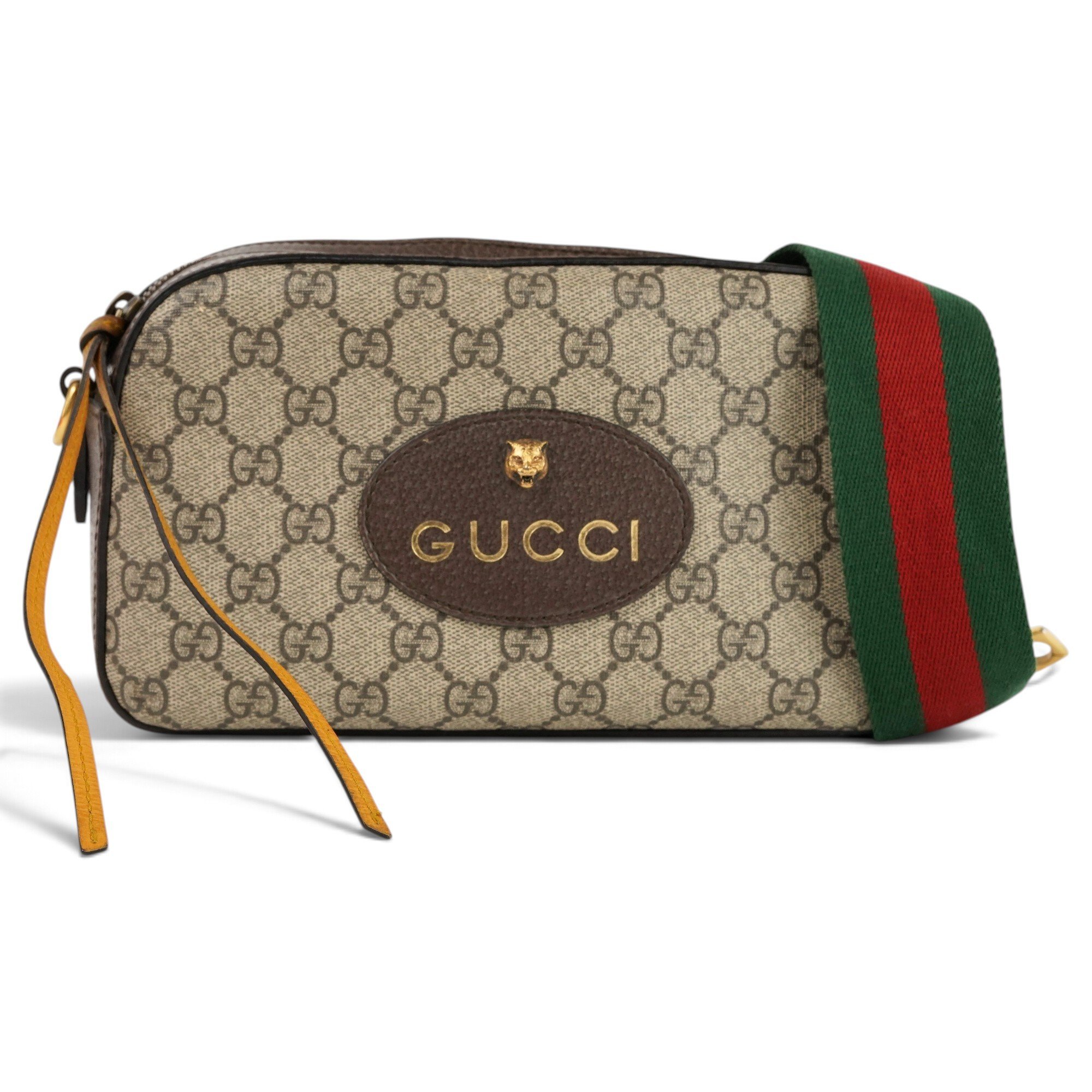 Patent leather handbag
