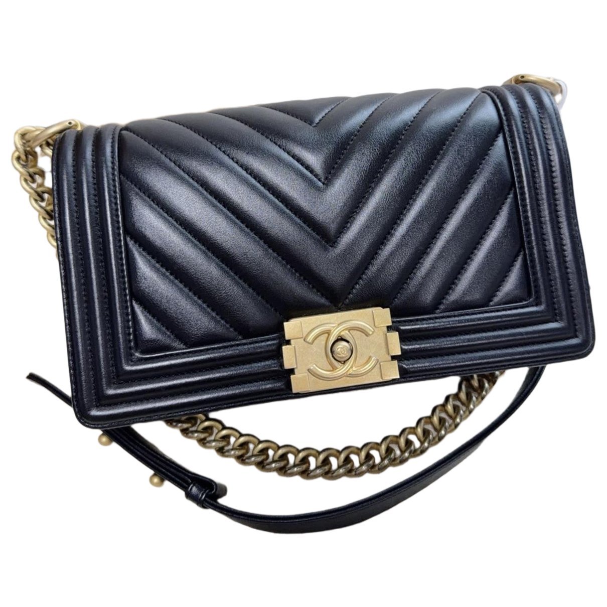 Boy leather handbag