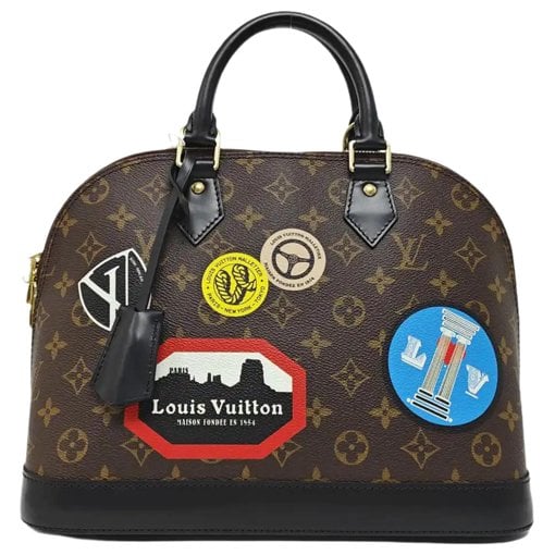 Alma leather handbag