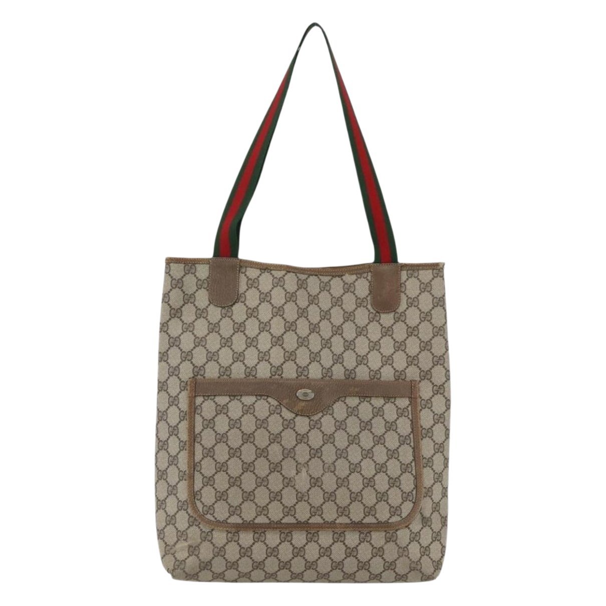 Leather tote
