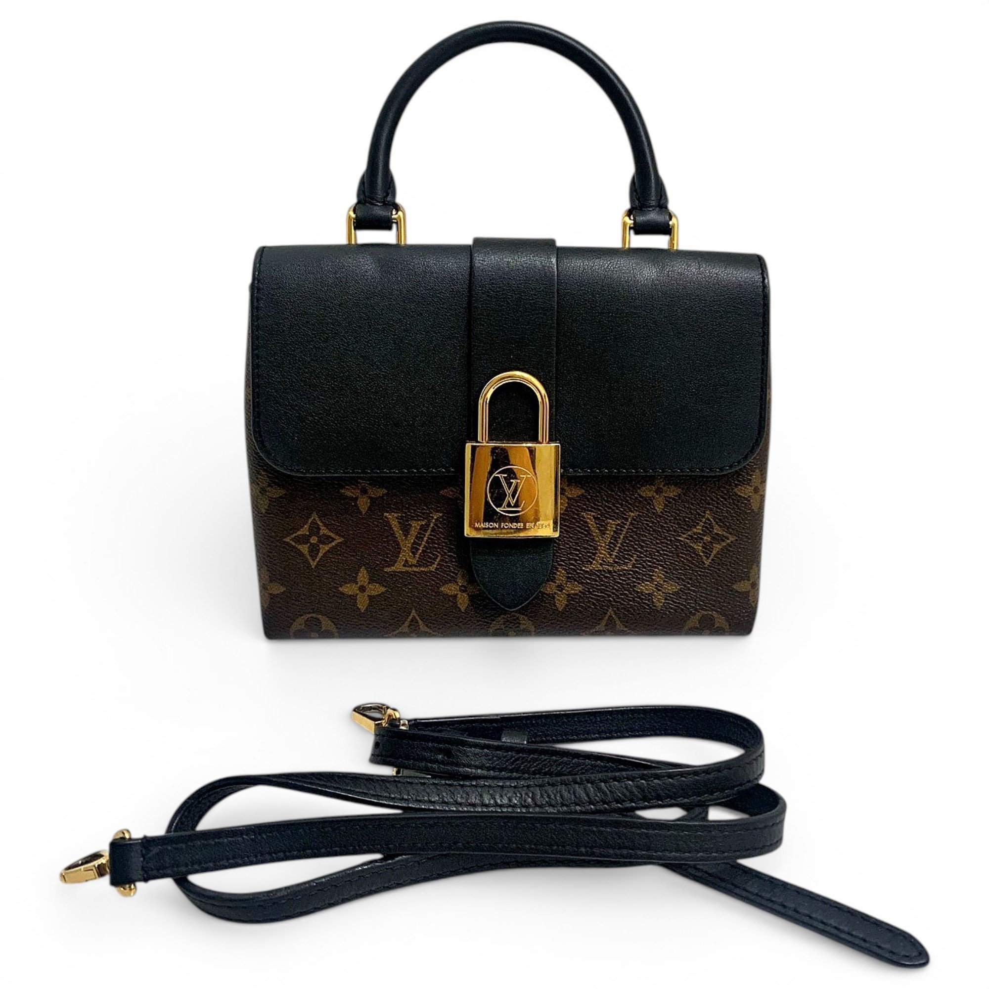 Locky BB leather handbag
